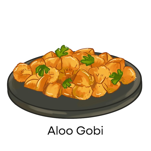 Cocina tradicional de la India Aloo Gobi