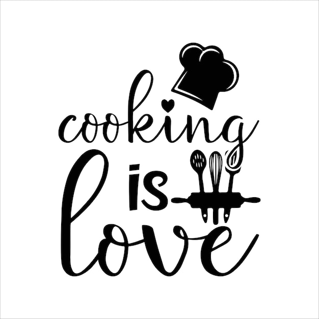 Cocinar es Amor Cocina svgDivertido Cocina svgCocinar SvgHornear Svg