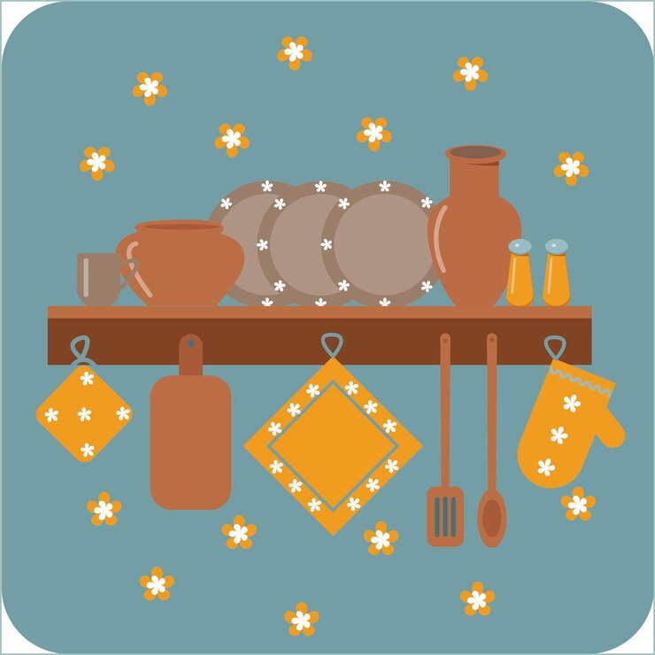 Vector cocinar