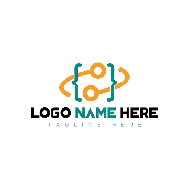 Codificación en desarrollo de sitio web, logotipo, ilustración, diseño de arte vectorial.