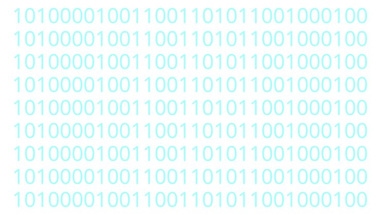 Vector código binario flujo de programa de datos patrón de matriz ilustración vectorial