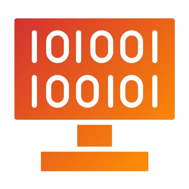 Código de diseño vectorial Estilo de icono de cripta