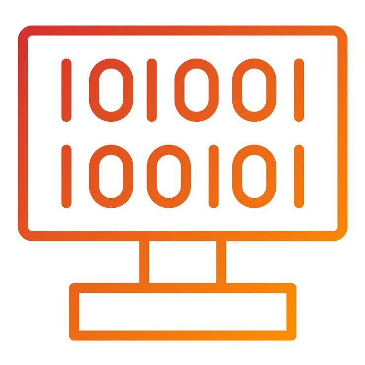 Vector código de diseño vectorial estilo de icono de cripta
