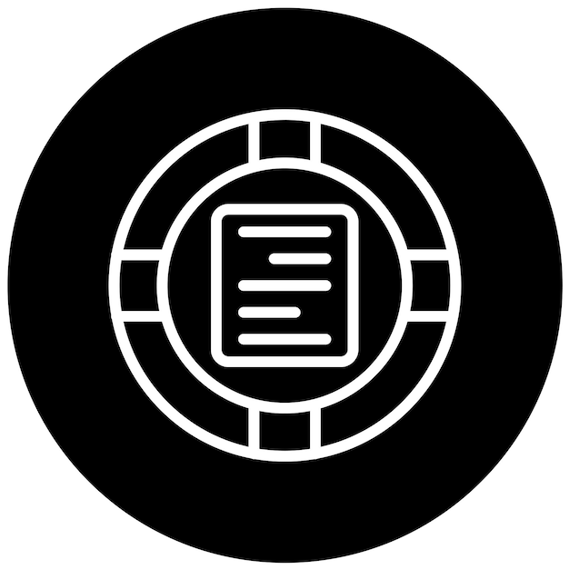 Código de diseño vectorial Estilo del icono de salvaguardia