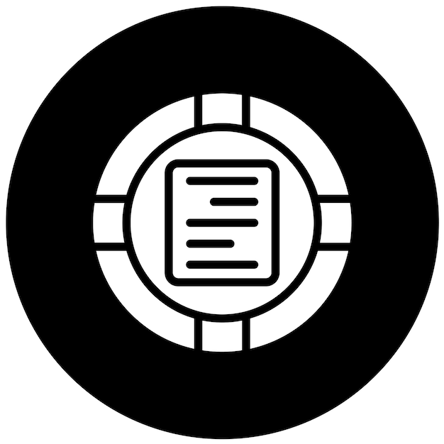 Código de diseño vectorial Estilo del icono de salvaguardia