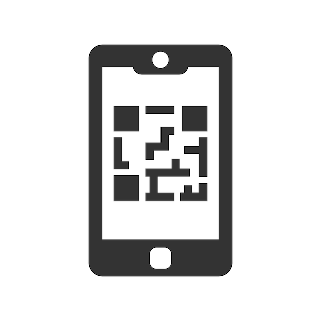 Código Qr en el icono del móvil
