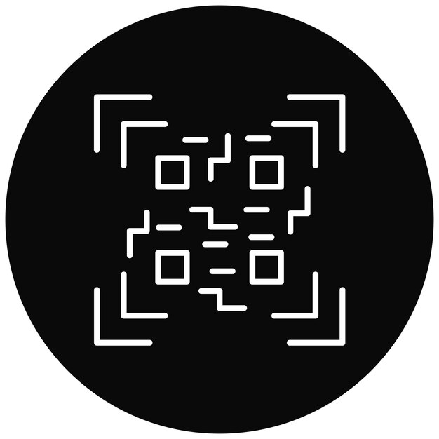 Código QR Imagen vectorial de icono de escaneo Se puede utilizar para compras y comercio electrónico