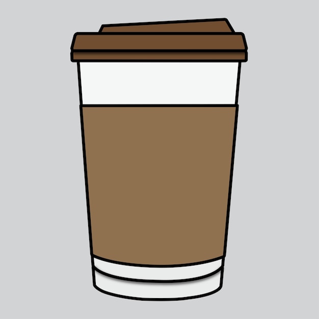 Coffee Cup Icon Illustration Gráfico vectorial