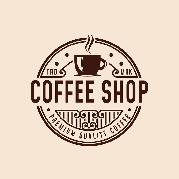 Vector coffee vintage logo design isnpiration para cafetería