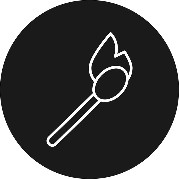Coincide con el icono vectorial Se puede usar para el conjunto de iconos de invierno