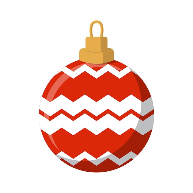 Colección de adornos de bolas de Navidad dibujados a mano