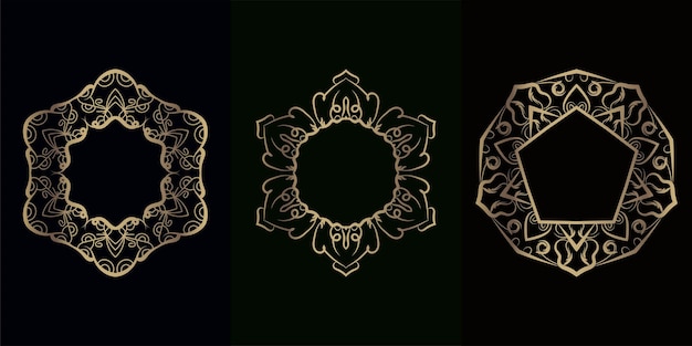 Colección de adornos Mandala