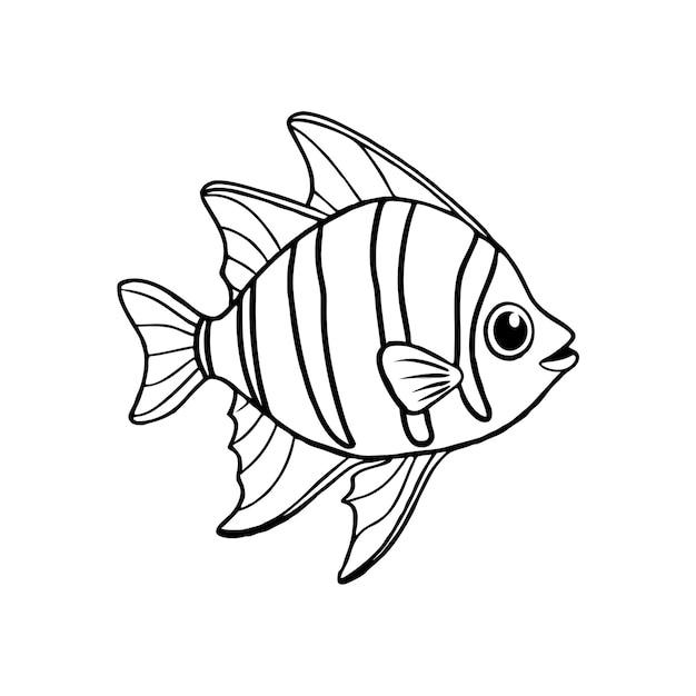 Colección de animales acuáticos Ilustraciones de la vida marina y criaturas oceánicas