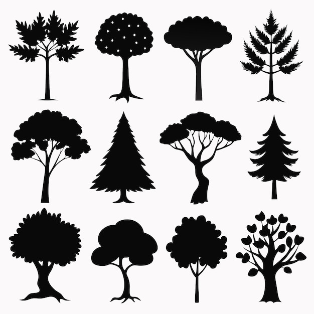 una colección de árboles y árboles de los libros libro de john lewis