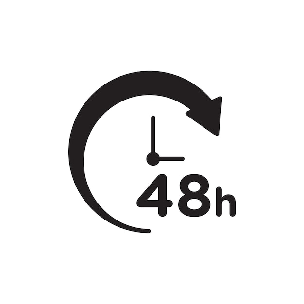 Colección de arte de línea delgada de 48 hr