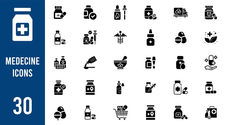 una colección de artículos incluyendo una botella de loción