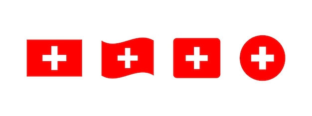 Colección de banderas de Suiza