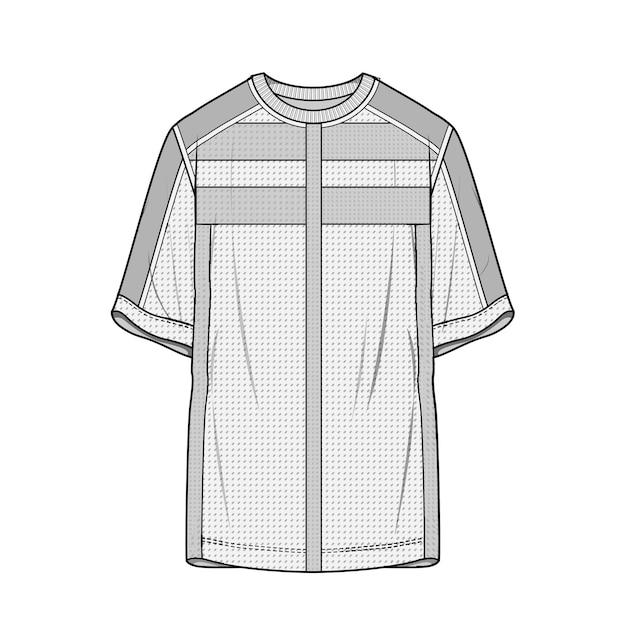 Colección de bocetos de moda camiseta con capucha