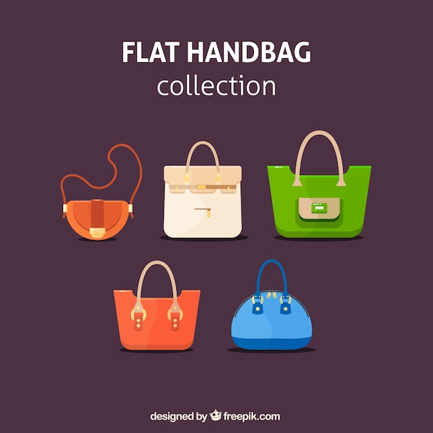 Colección de bolsos planos