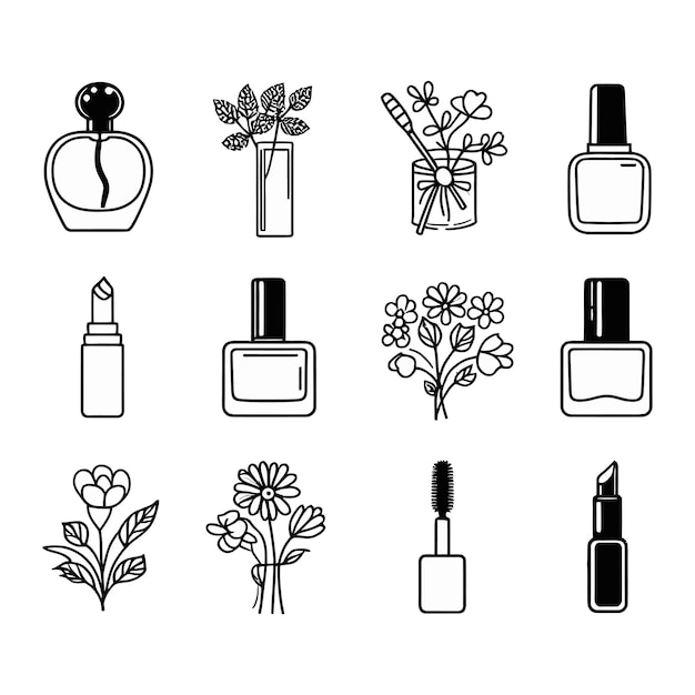 una colección de botellas de perfumes incluyendo uno de ellos