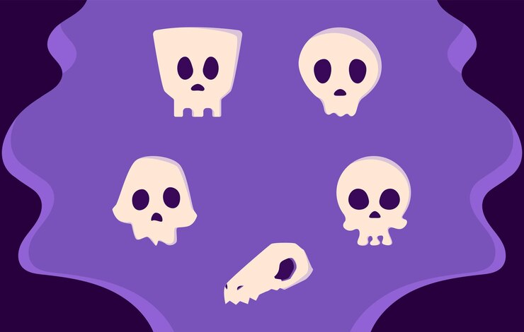 colección de calaveras