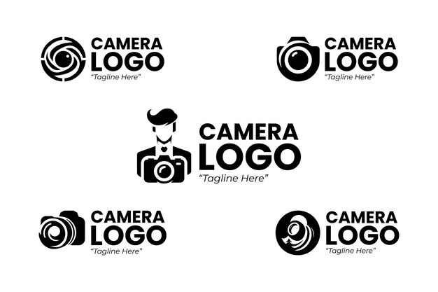 Colección de cámaras de logotipos