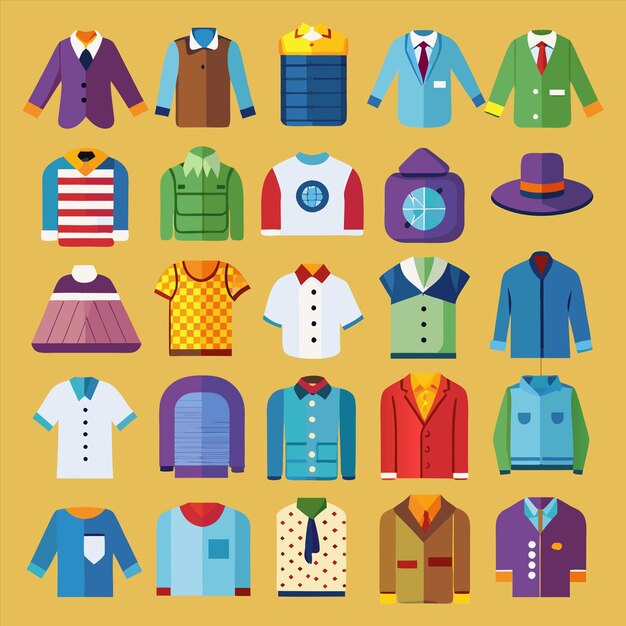 una colección de camisas, incluida una que dice el nombre de la marca