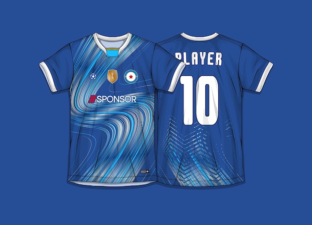 Colección de camisetas deportivas Kit de fútbol para sublimación