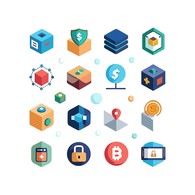 Colección de conjuntos de iconos de contacto para sitios web y aplicaciones móviles