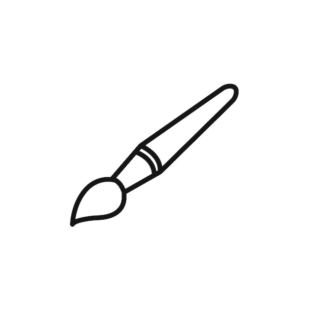 Colección de conjuntos vectoriales de iconos de pincel para la web