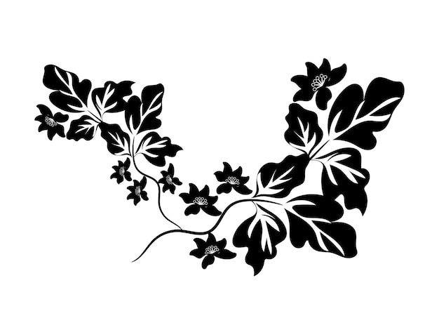 Colección de contornos de mariposas planas lineales