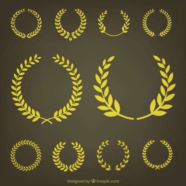 Colección coronas de oro