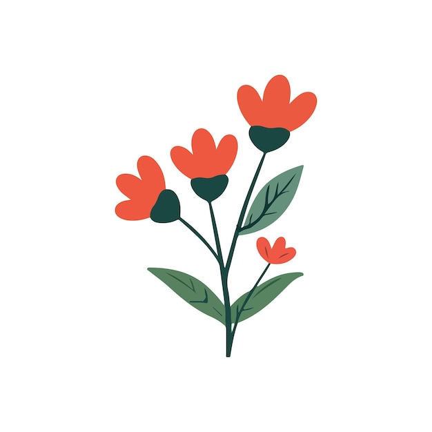Colección detallada de hermosas flores de primavera