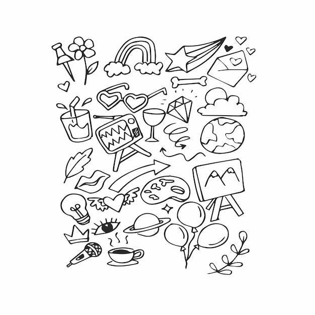 Colección de dibujos bonitos