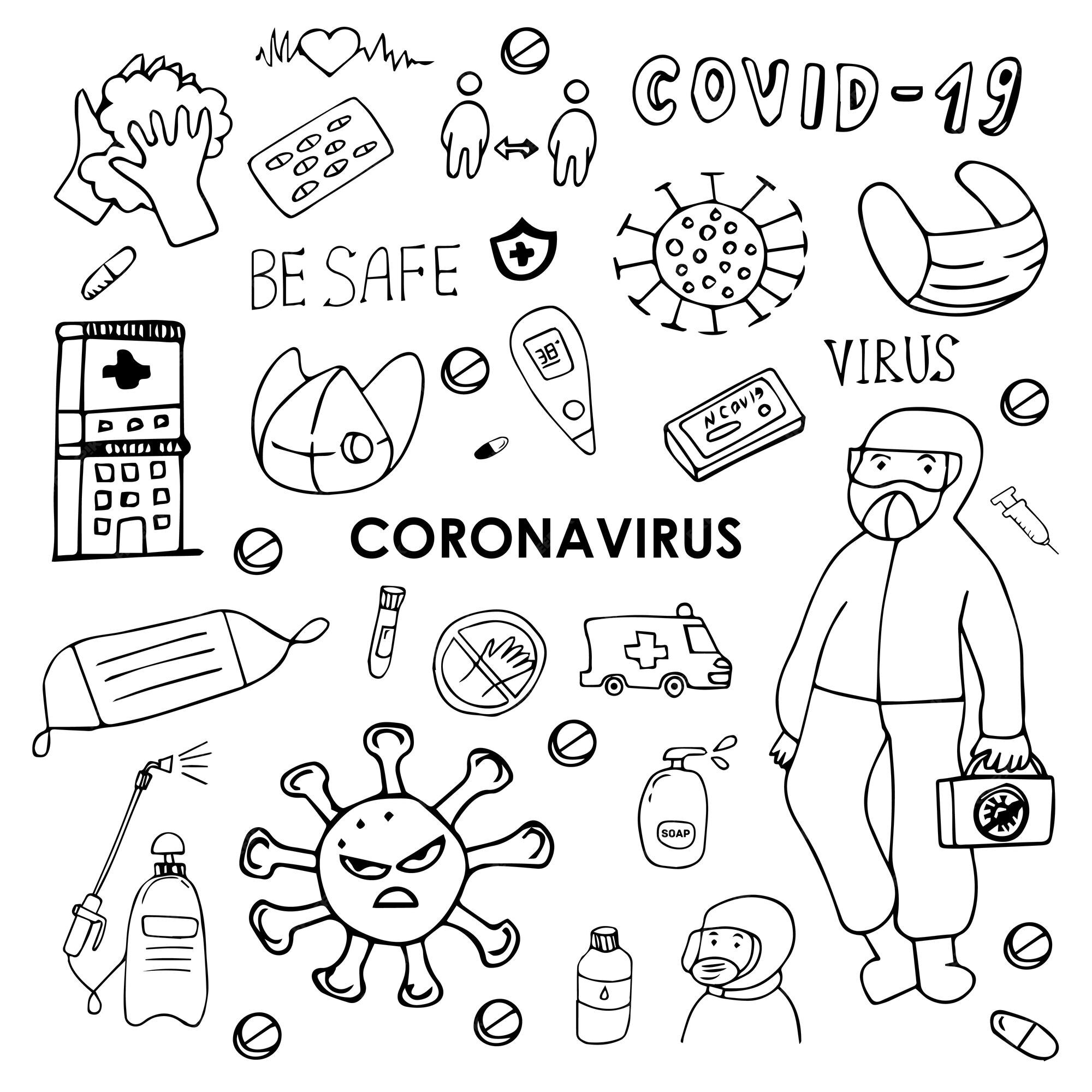 Imágenes de Coronavirus Dibujo - Descarga gratuita en Freepik