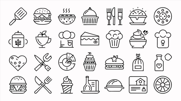 una colección de diferentes imágenes de pasteles y pasteles