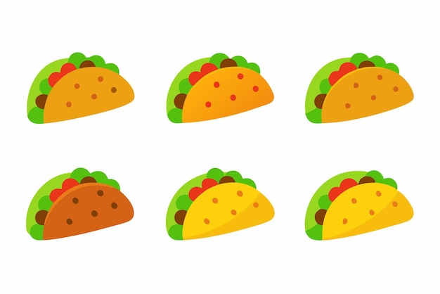 una colección de diferentes tipos de alimentos, incluida una variedad de diferentes colores