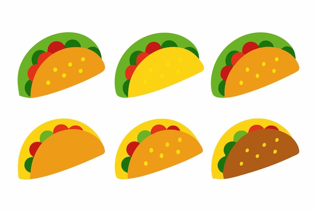 una colección de diferentes tipos de alimentos, incluidas las hamburguesas y las hamburgueras