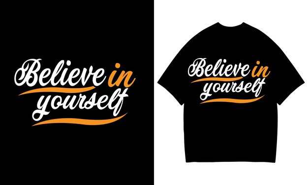 colección de diseño de camisetas personalizadas de tipografía moderna