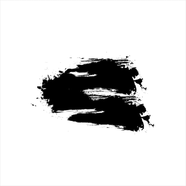 Colección de diseño de elementos de pincel abstracto
