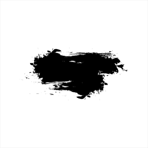 Colección de diseño de elementos de pincel abstracto