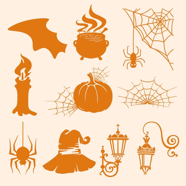 Colección de diseño de Halloween