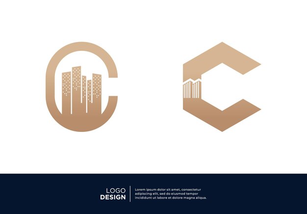 Colección de diseño de logotipo de la letra W Símbolo abstracto para la tecnología digital