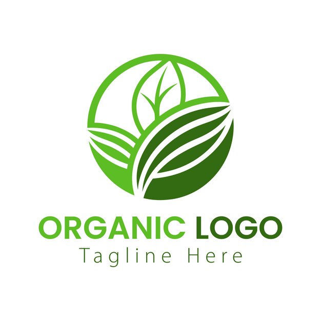 Colección de diseño de logotipos ecológicos para marcas sostenibles