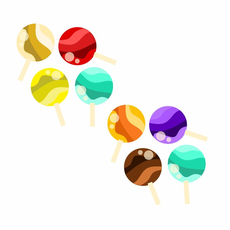 colección de diseño vectorial de amor y cosas lindas