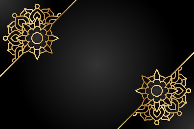 Vector colección de diseño vectorial de fondo de mandala