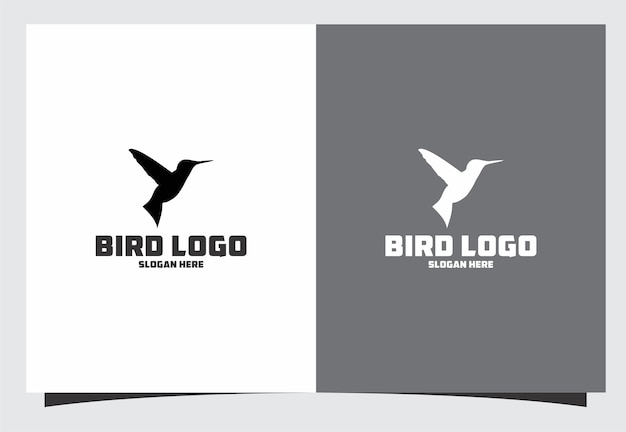 Vector colección de diseños de logotipos de aves