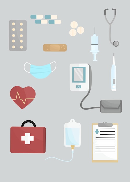 una colección de dispositivos médicos que incluye un dispositivo médico un dispositivo médico y un dispositivo médico