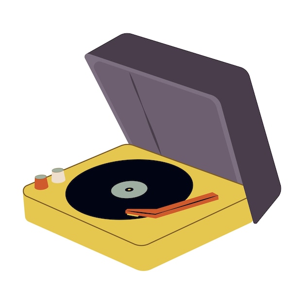 Colección de dispositivos retro, incluidas máquinas de escribir, tocadiscos y tecnología antigua