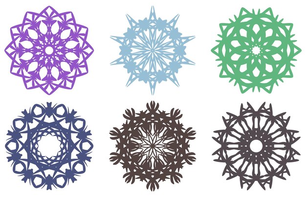 Colección de elementos decorativos Pattern Design
